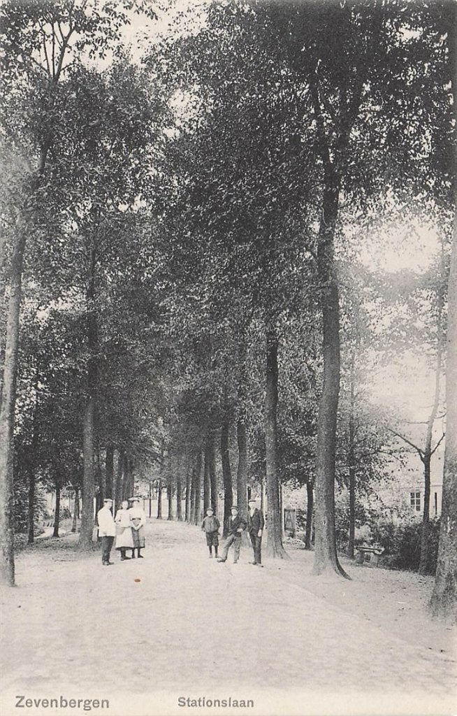 703-316-035 Zevenbergen Stationslaan, Ophalen of Verzenden, Voor 1920, Noord-Brabant