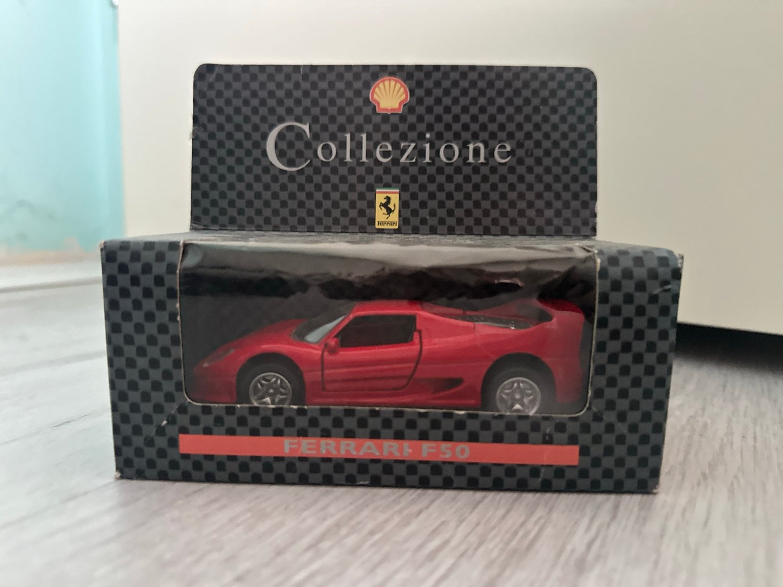 Ferrari F50 modelauto - Shell Collezione 1:38, Ophalen of Verzenden, Nieuw, Auto, Overige merken