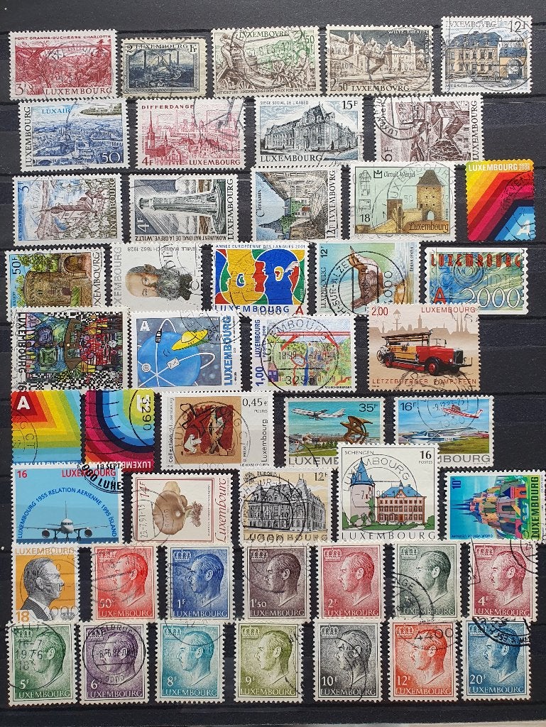 kavel Luxemburg gestempeld  *30, Postzegels en Munten, Postzegels | Volle albums en Verzamelingen, Ophalen of Verzenden, Buitenland