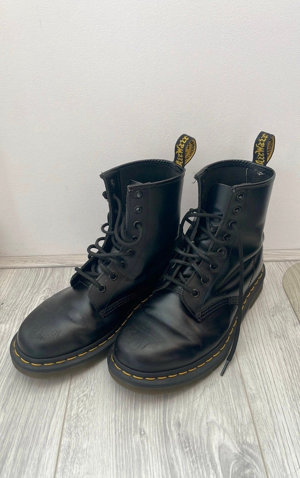 Dr martens laarzen, Ophalen of Verzenden, Zo goed als nieuw, Zwart