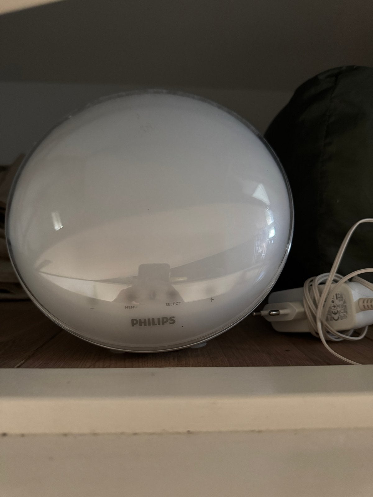 Philips Wake-up Light - Wekker met lichtsimulatie, Witgoed en Apparatuur, Wekkers, Ophalen of Verzenden, Gebruikt, Digitaal