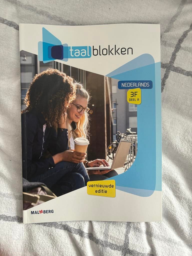 Taalblokken Nederlands 3F Deel A - Vernieuwde Editie, Ophalen of Verzenden, Zo goed als nieuw, Overige niveaus, Nederlands