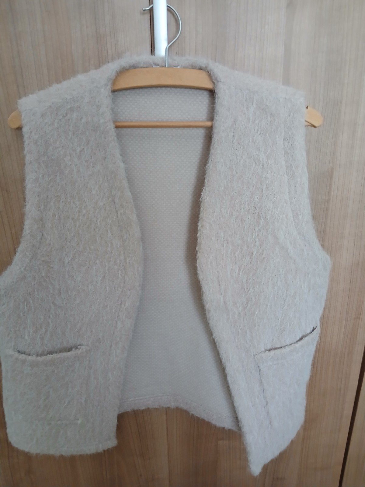 Lizzy Lou dames gilet beige maat XL, Ophalen of Verzenden, Zo goed als nieuw, Maat 46/48 (XL) of groter, Beige