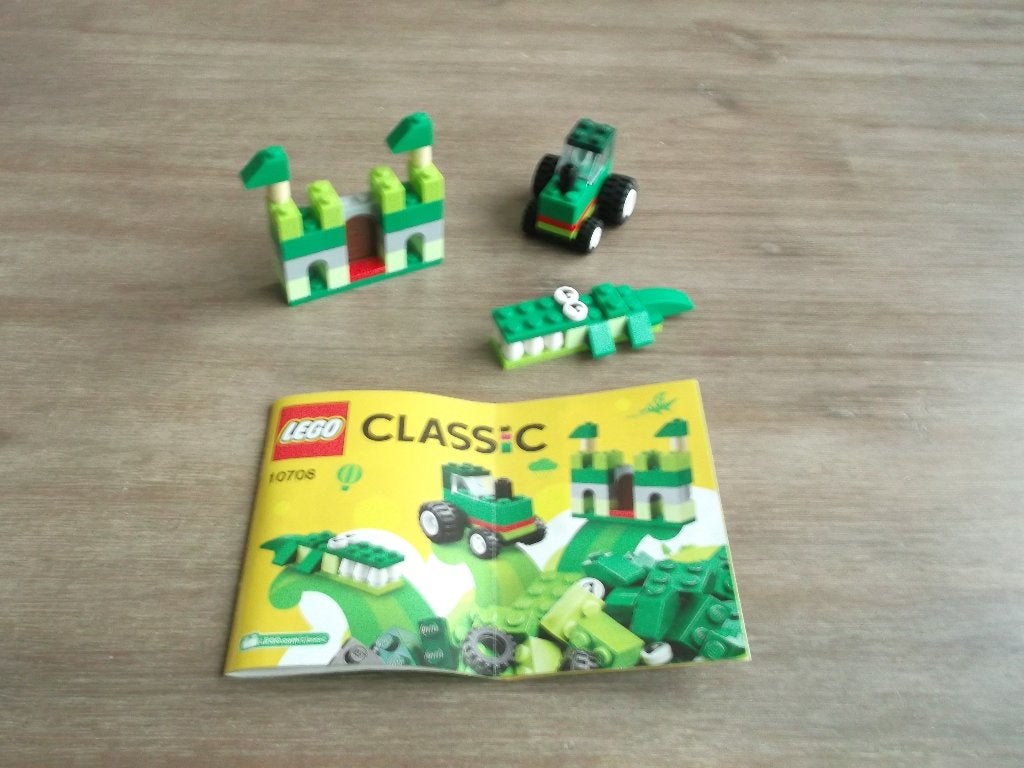 lego creator 10708 green creativity box (2017), Gebruikt, Lego, Ophalen of Verzenden, Creator