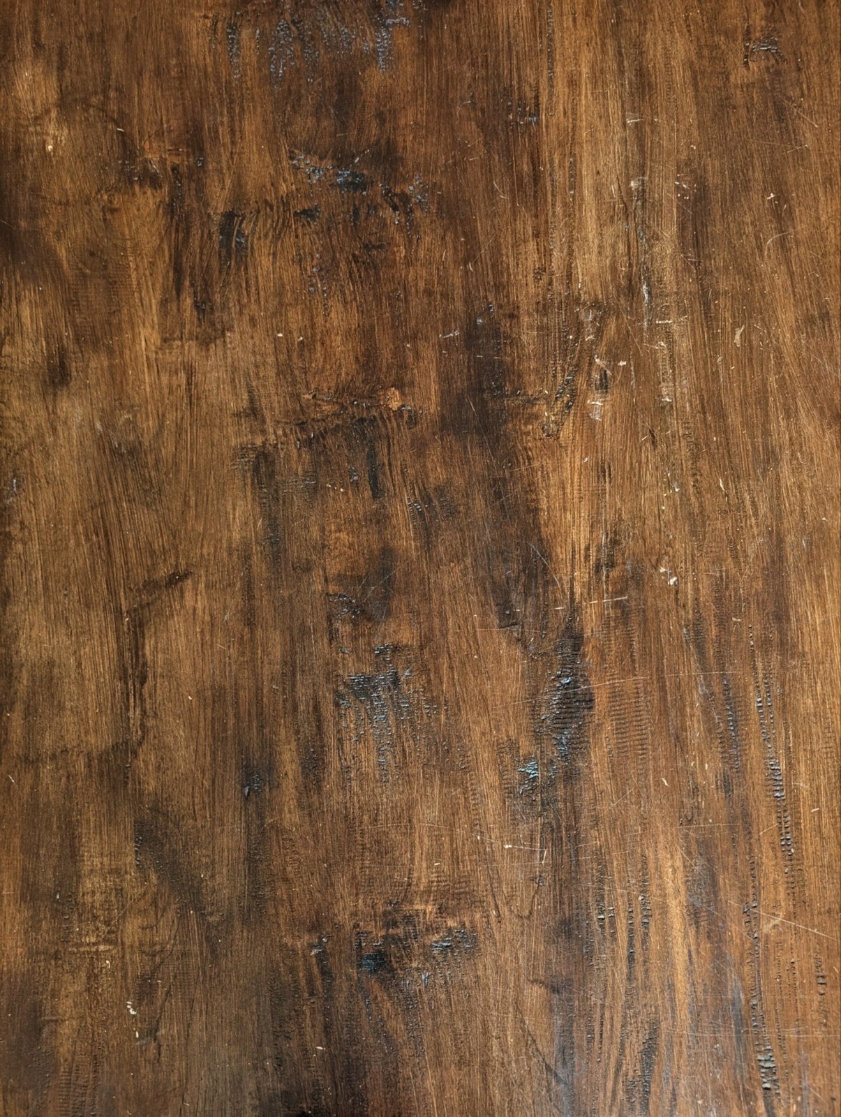 Foto 5 van [MOET WEG] Massief houten eettafel 220x100 cm - robuust