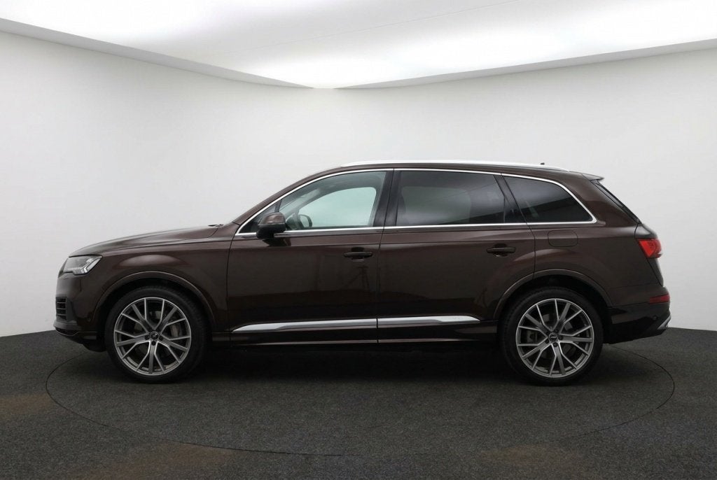 Audi Q7 55 TFSI e quattro S Line Velgen l Pano l Leder l Mem, Auto's, Audi, Euro 6, 2995 cc, 38 km/l, Leder