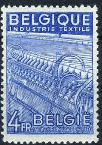 België 1948 - OBP 771 - Textielindustrie, Frankeerzegel, Ophalen of Verzenden, Postfris, Postfris