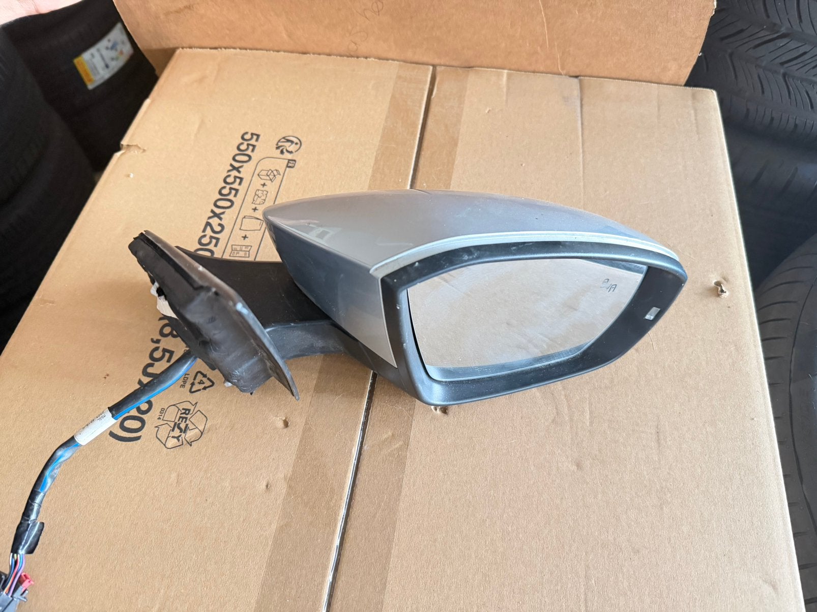 Buitenspiegel Rechts VW T-Cross 2GM Inklapbaar & Side Assist, Auto-onderdelen, Ophalen