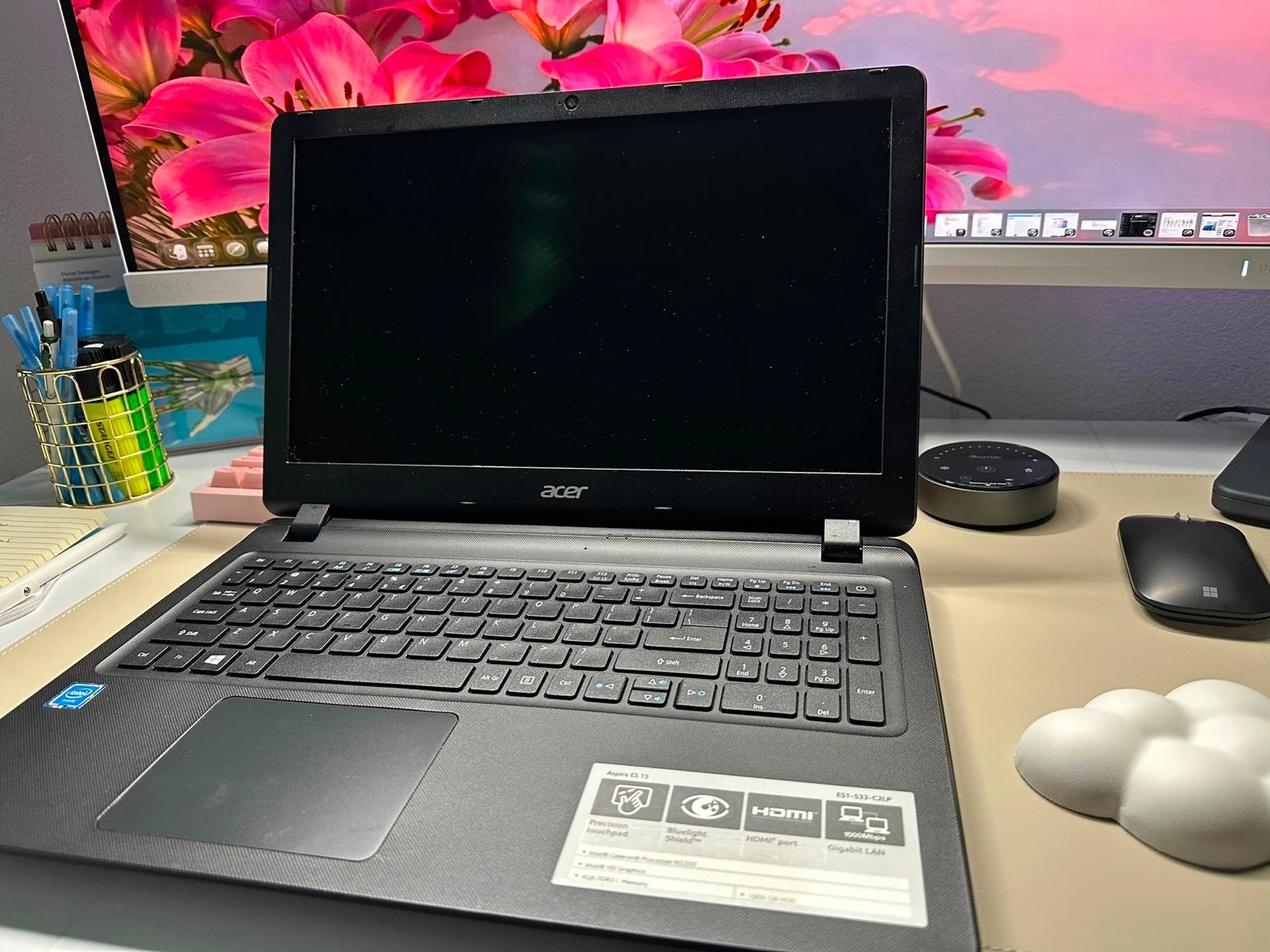 Acer Aspire ES 15 Laptop - 4GB RAM, 1000GB HDD, Ophalen, Zo goed als nieuw, 4 GB, HDD