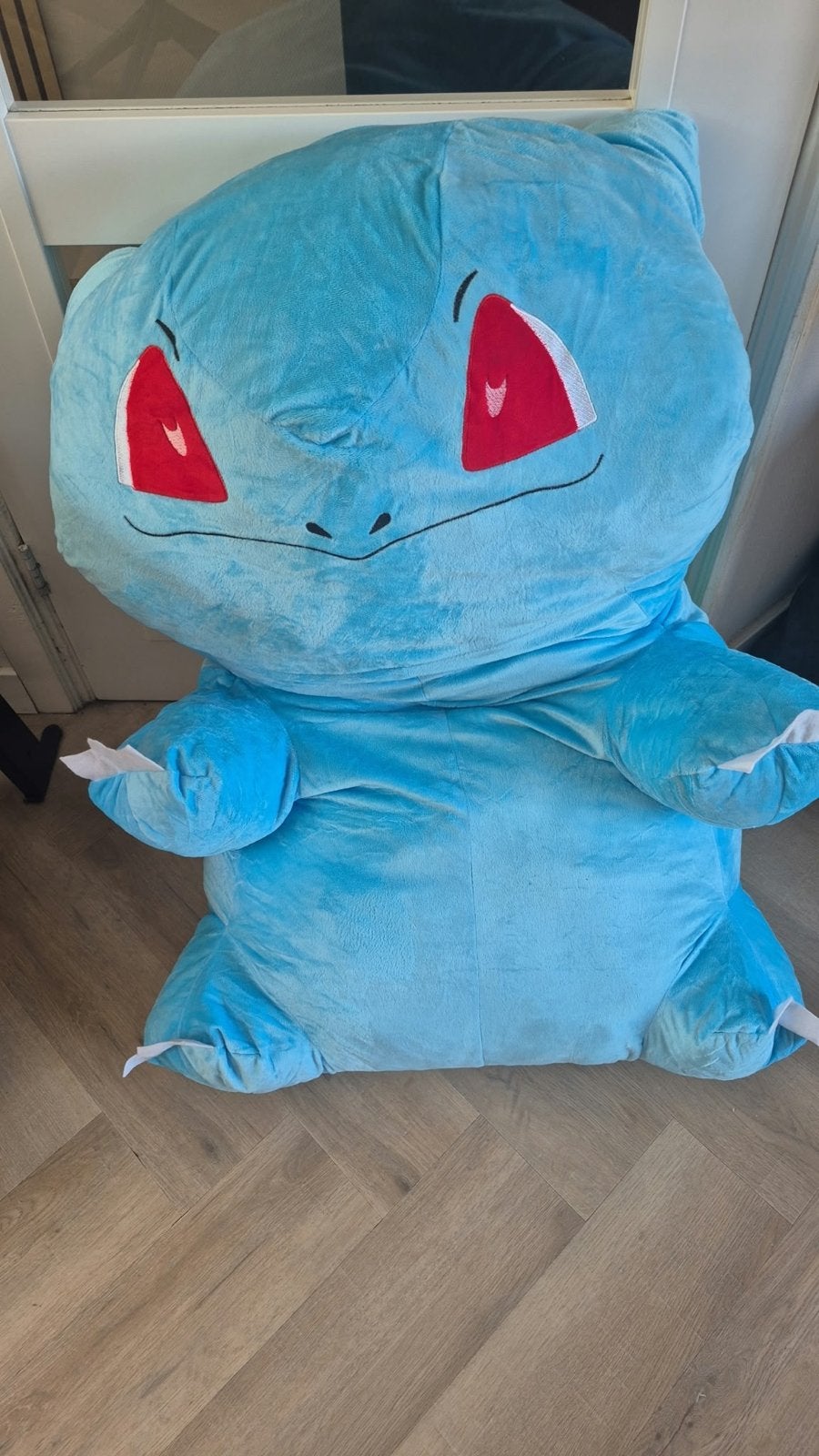 XXL Bulbasaur Knuffel - Groot Pokémon Pluche Speelgoed, Overige typen, Blauw, Ophalen of Verzenden, Zo goed als nieuw