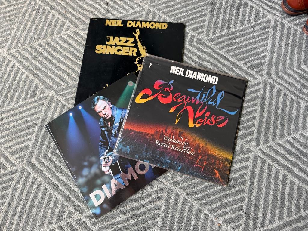 Neil Diamond LP Collectie: The Jazz Singer, Beautiful Noise, Cd's en Dvd's, Vinyl | Pop, Ophalen of Verzenden, 1970 - 1979, Zo goed als nieuw