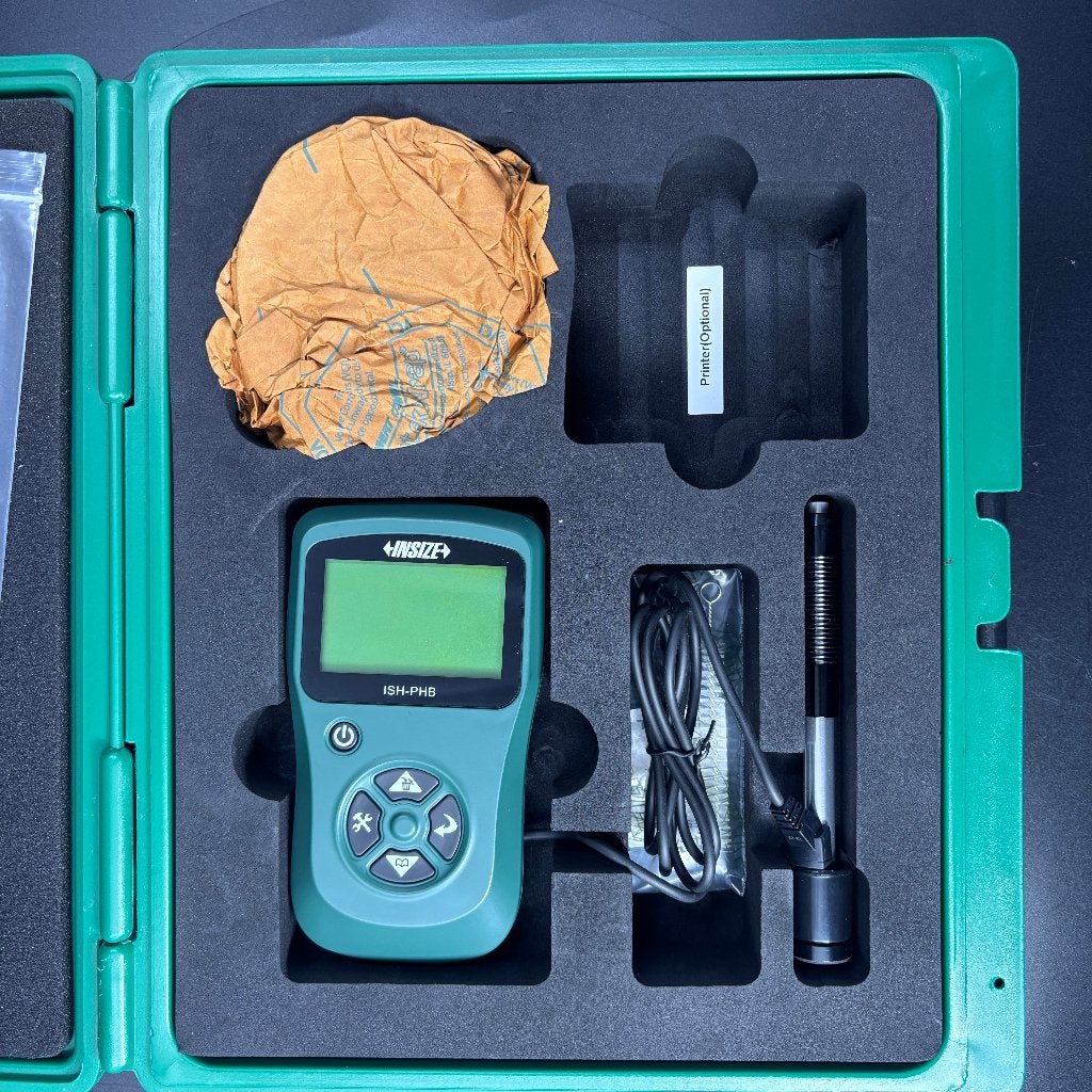 INSIZE ISH-PHB Professionele Leeb Hardheidsmeter Compleet, Doe-het-zelf en Verbouw, Ophalen, Zo goed als nieuw, Overige meters
