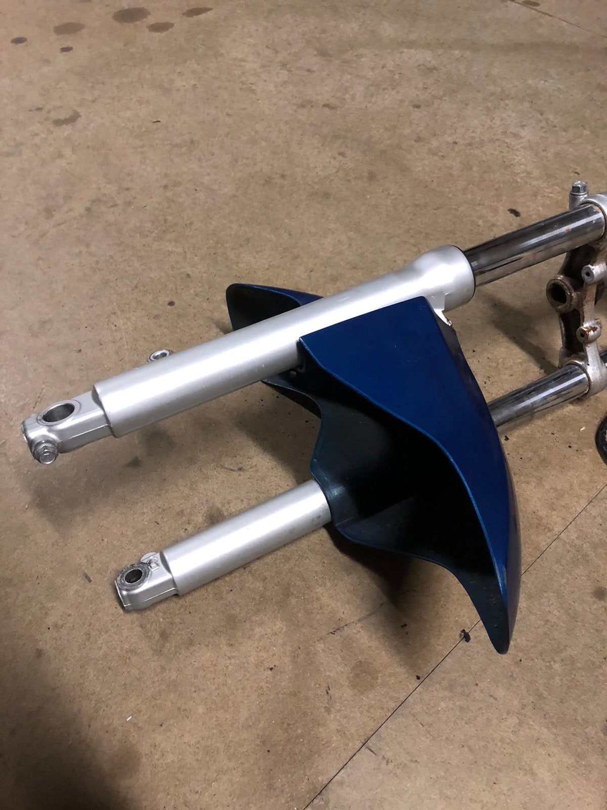 Suzuki GS 500 E 1989-2003 Voorvork met balhoofd en spatbord, Motoren, Gebruikt, ., Ophalen of Verzenden, .