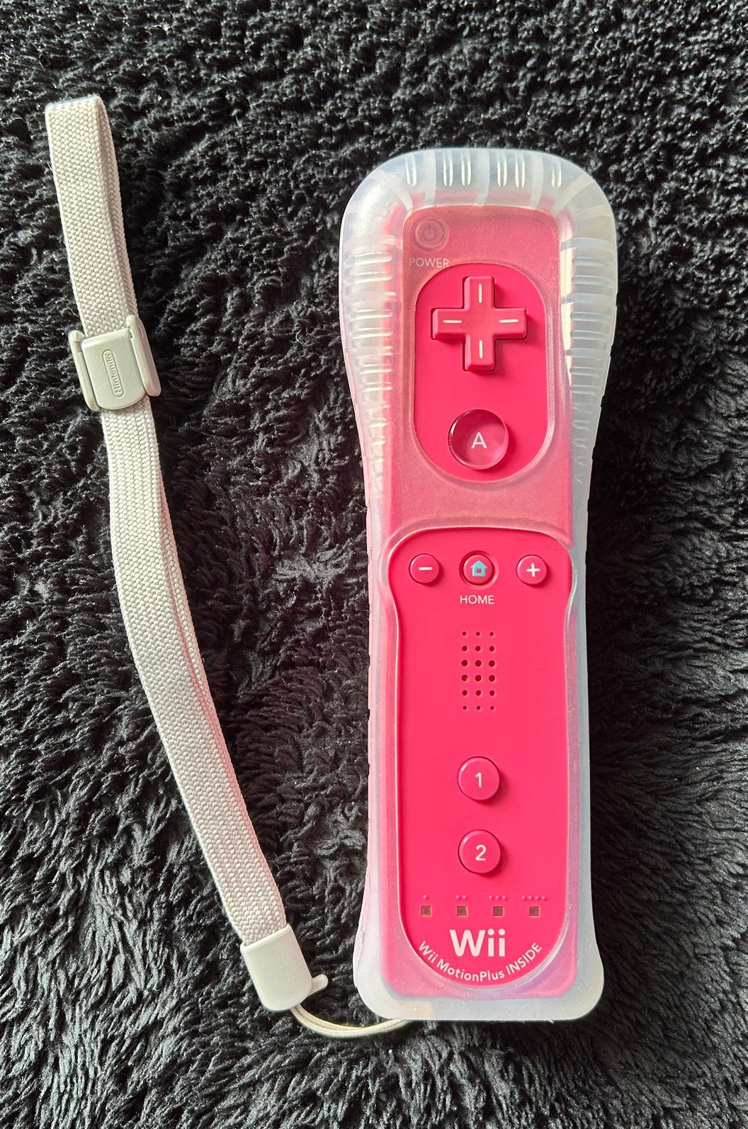 Nintendo Wii Motion Plus Remote Roze Met Polsband, Overige genres, 1 speler, Ophalen of Verzenden, Zo goed als nieuw