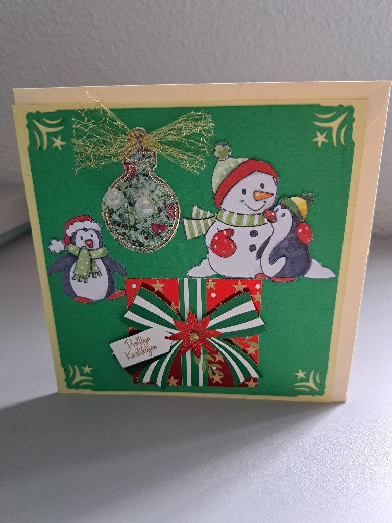 kerstkaarten met envelop, Ophalen of Verzenden, Nieuw, Kerst