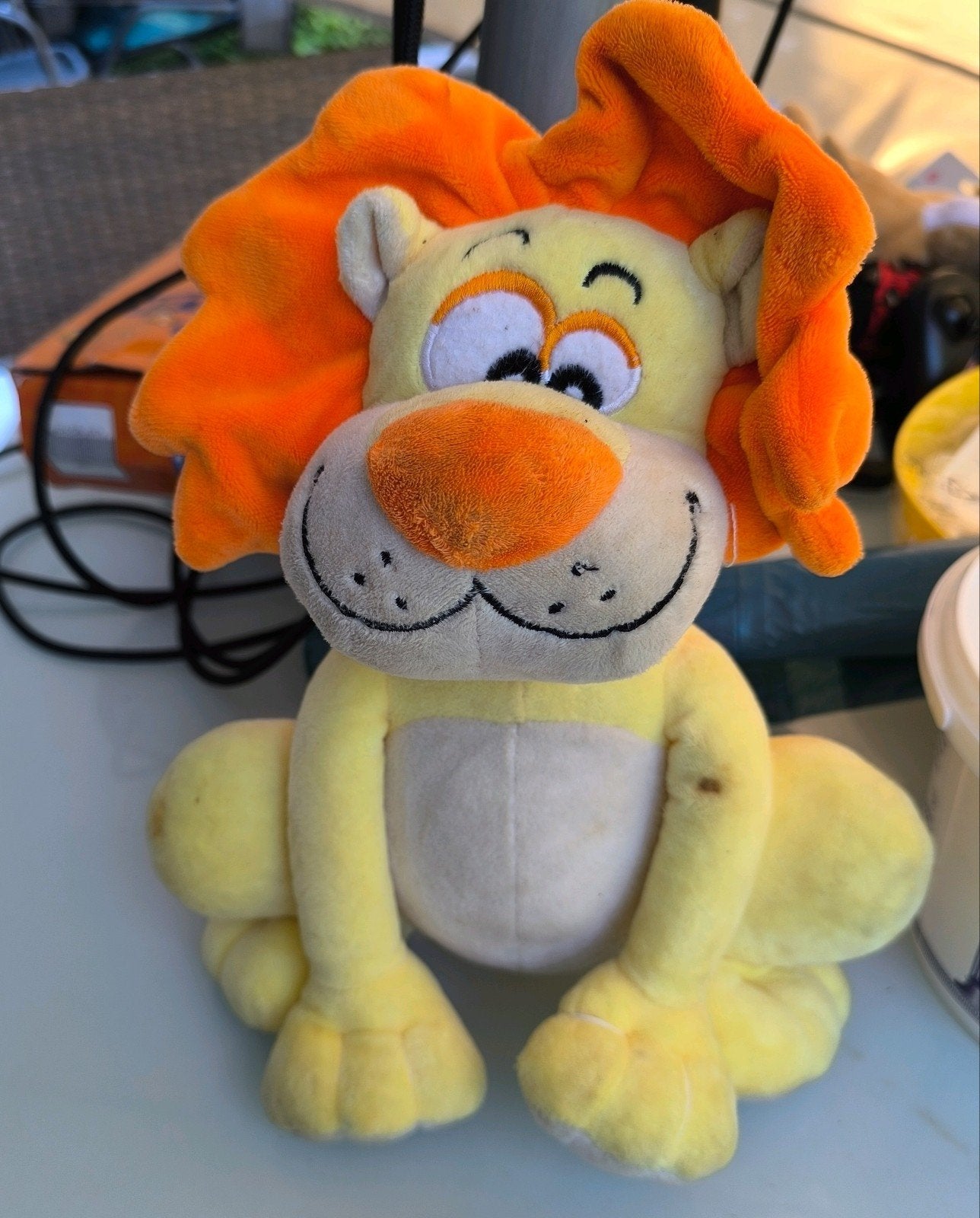 Knuffel leeuw, Kinderen en Baby's, Speelgoed | Knuffels en Pluche, Ophalen of Verzenden, Overige typen