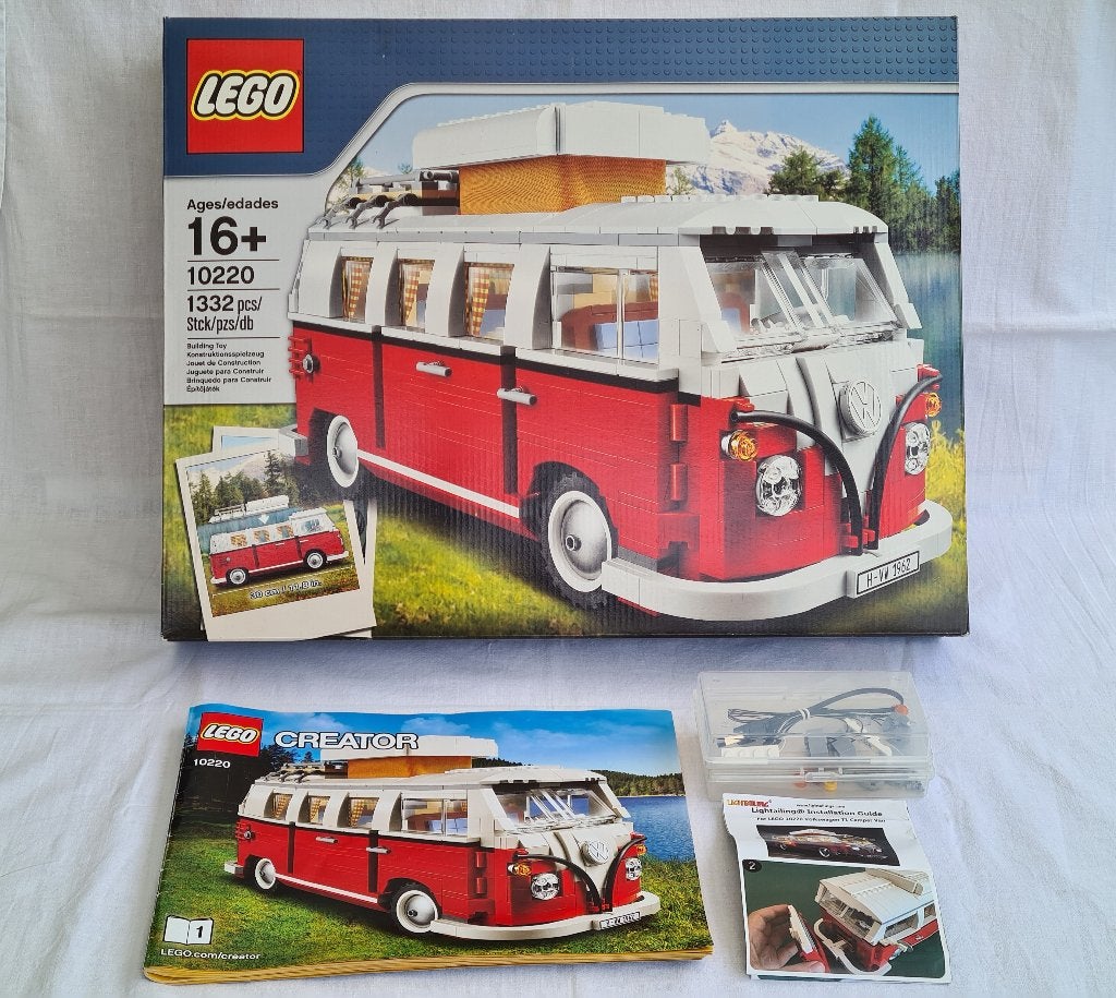 Lego Creator Volkswagen T1 Camper 10220, Lego, Nieuw, Ophalen of Verzenden, Compleet