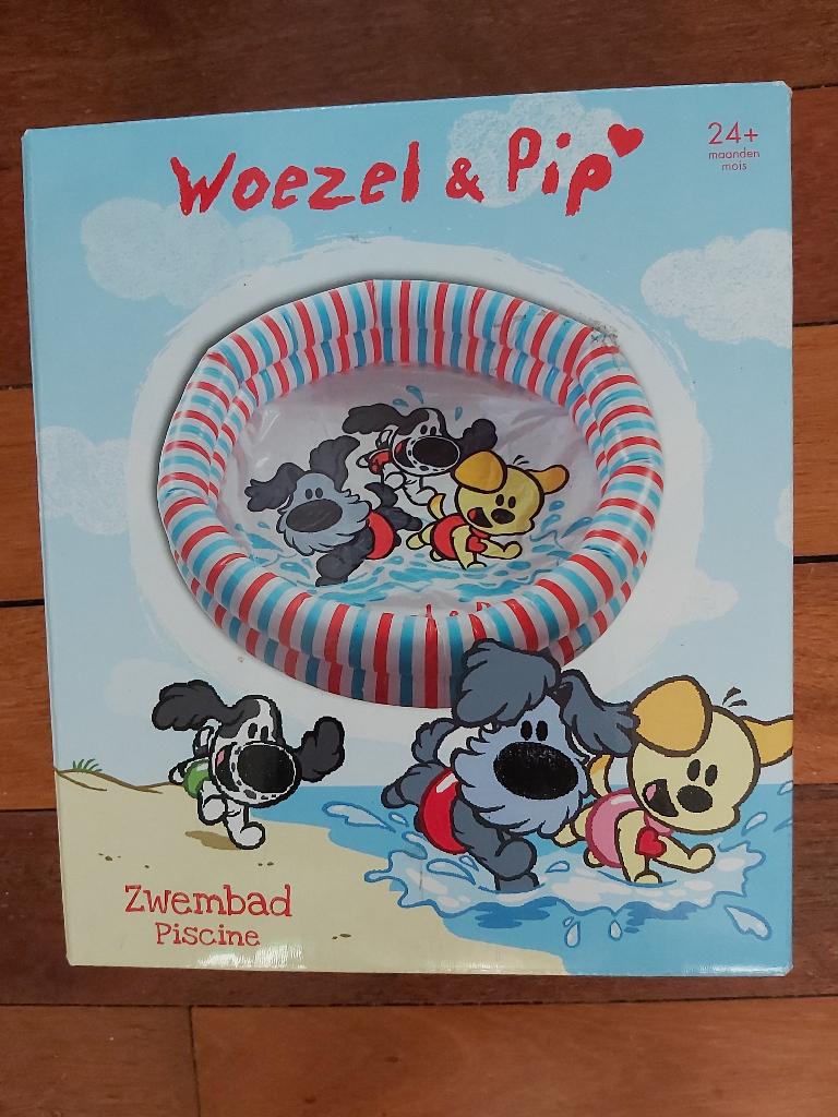 Kinderzwembad Zwembad kind peuter kleuter Woezel & Pip nieuw, Minder dan 80 cm, Rond, Nieuw, Ophalen of Verzenden