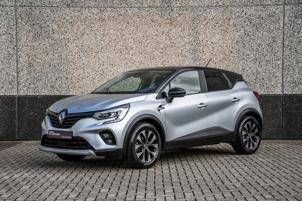 Renault Captur 1.6 E-Tech Hybrid 145 Rive Gauche (bj 2022), Auto's, Stof, Gebruikt, 715 kg, Bedrijf