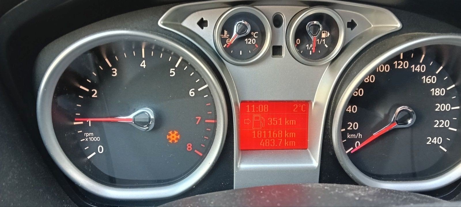 Ford Focus 1.8 92KW Wagon 2009 Wit, Auto's, 125 pk, 4 cilinders, Wit, Particulier
