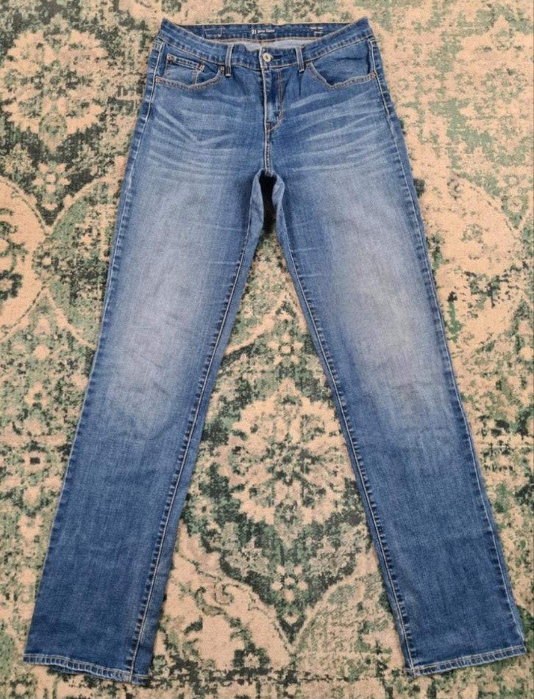 Levi's classic rise straight W31 L34 Tulsi3134 High-rise, Blauw, Ophalen of Verzenden, Zo goed als nieuw, W30 - W32 (confectie 38/40)