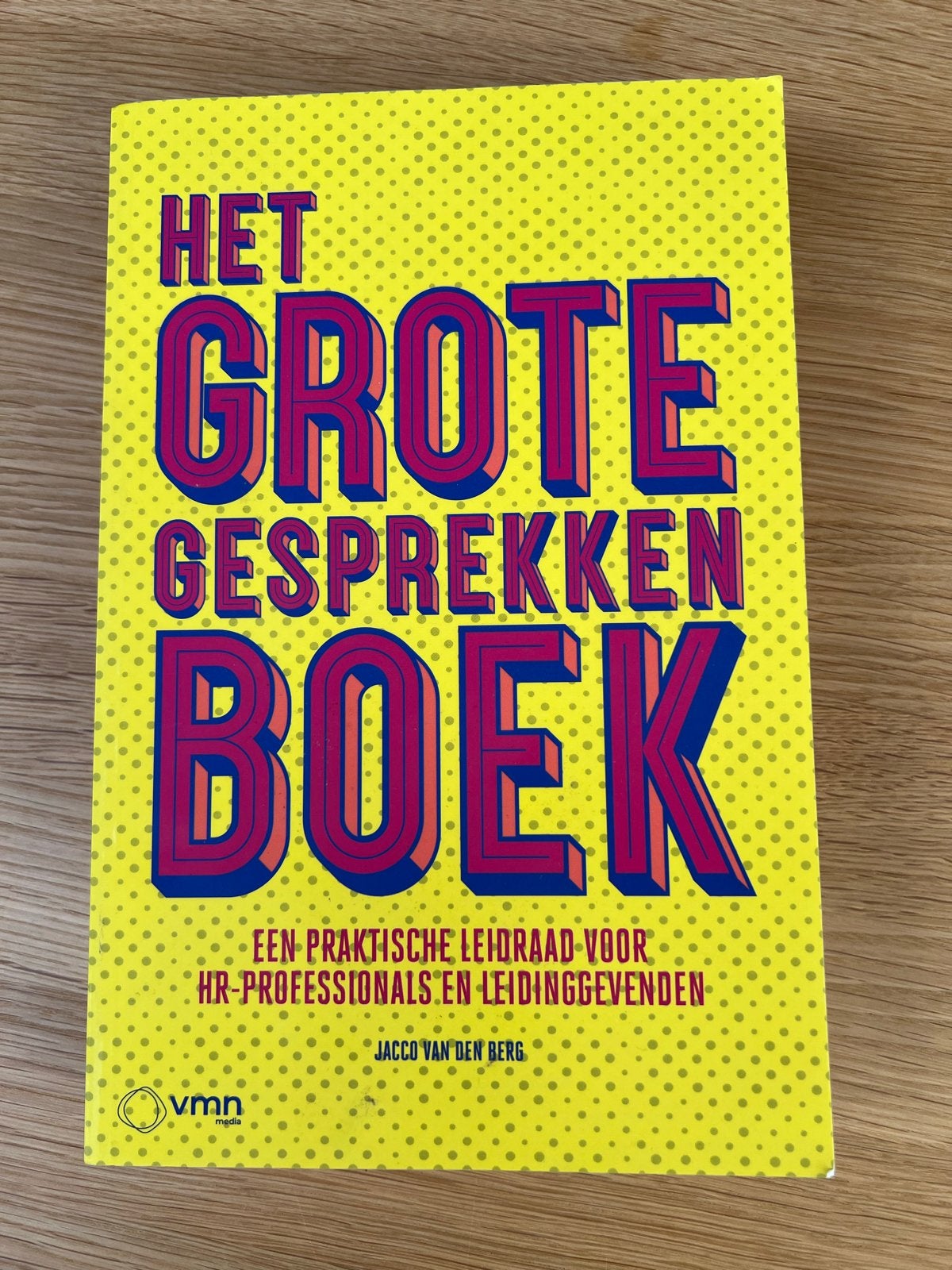 Het grote gesprekkenboek - Jacco van den Berg, Boeken, Zo goed als nieuw, Jacco van den Berg, Alpha, HBO