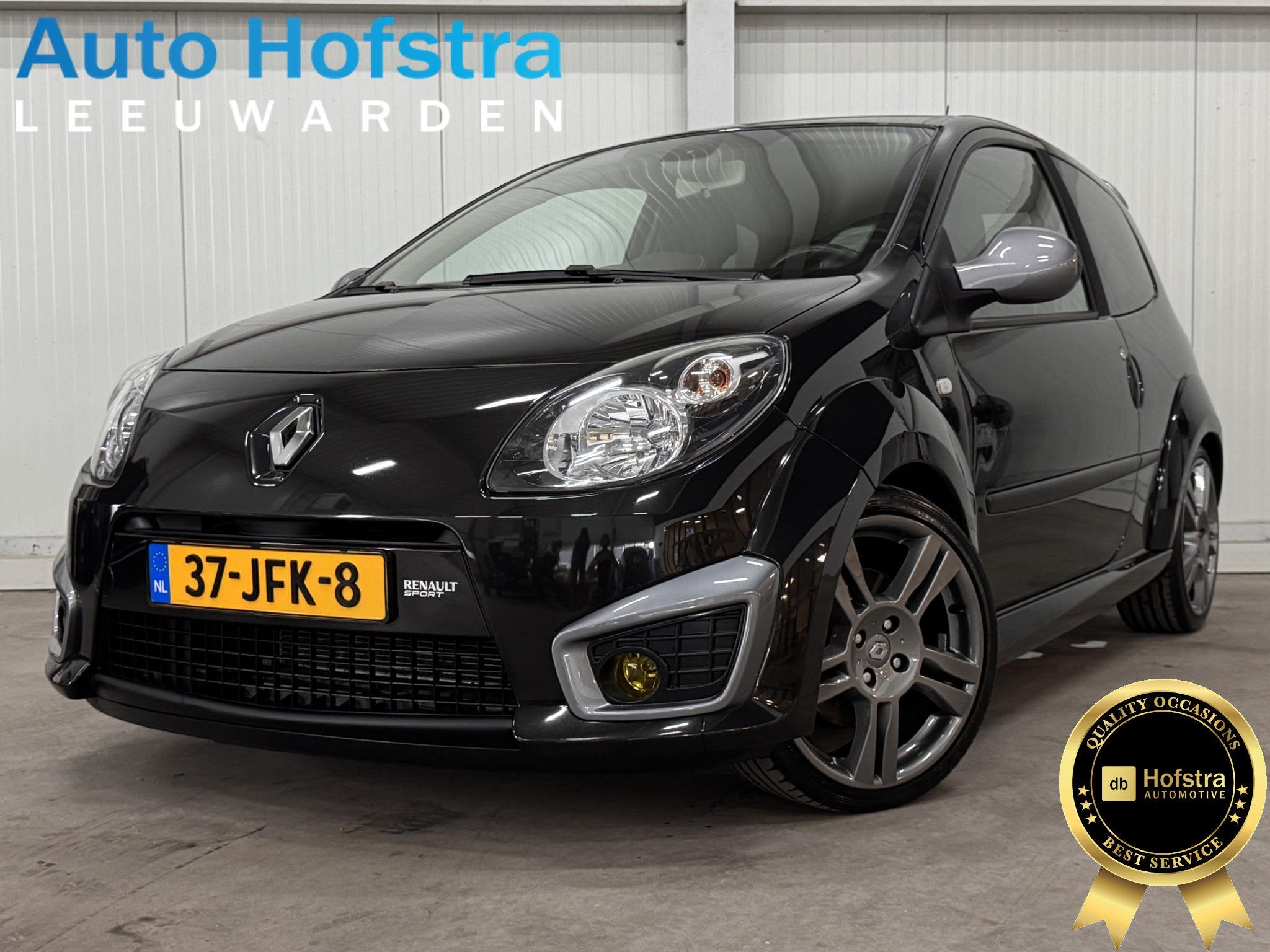 Renault Twingo 1.6 16V RS ORIGINELE-NED.-AUTO VOL.-ONDERH. A, Voorwielaandrijving, Zwart, 4 cilinders, 4 stoelen
