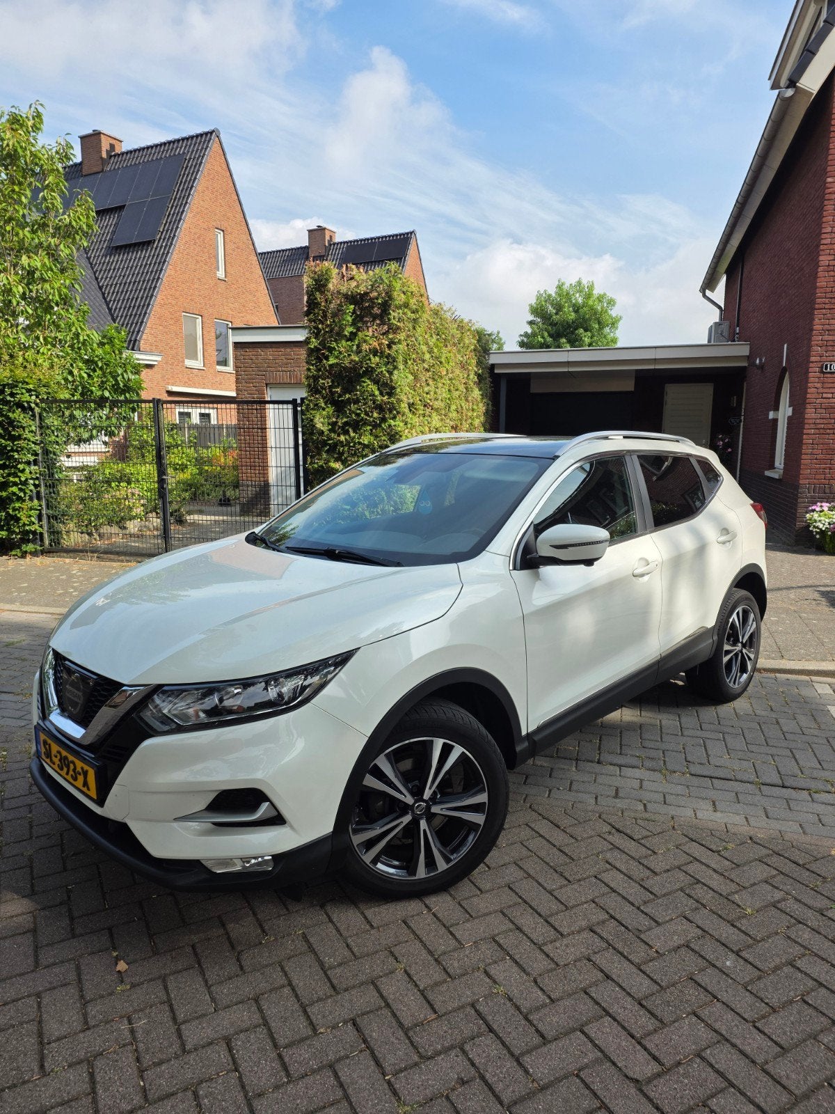 Nissan Qashqai 1.2 Dig-t 85KW 2WD 2018 Wit, Auto's, Voorwielaandrijving, Stof, 4 cilinders, Wit