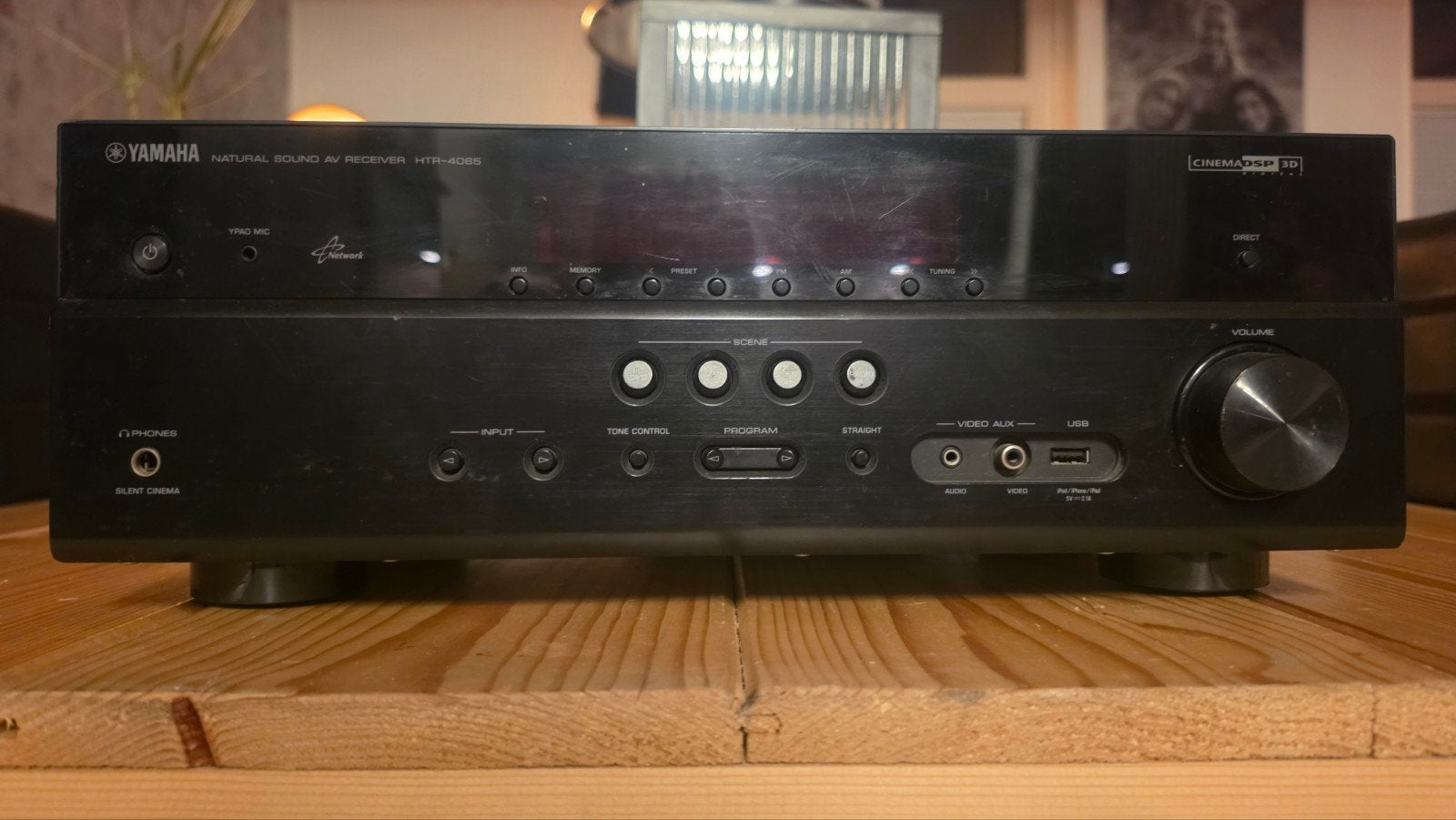 Yamaha HTR-4065 Natural Sound AV Receiver, Yamaha, Ophalen of Verzenden, Zo goed als nieuw, 60 tot 120 watt
