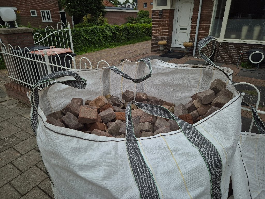 Oud gebakken klinkers restpartij gratis, Ophalen, Overige materialen, Gebruikt, Klinkers