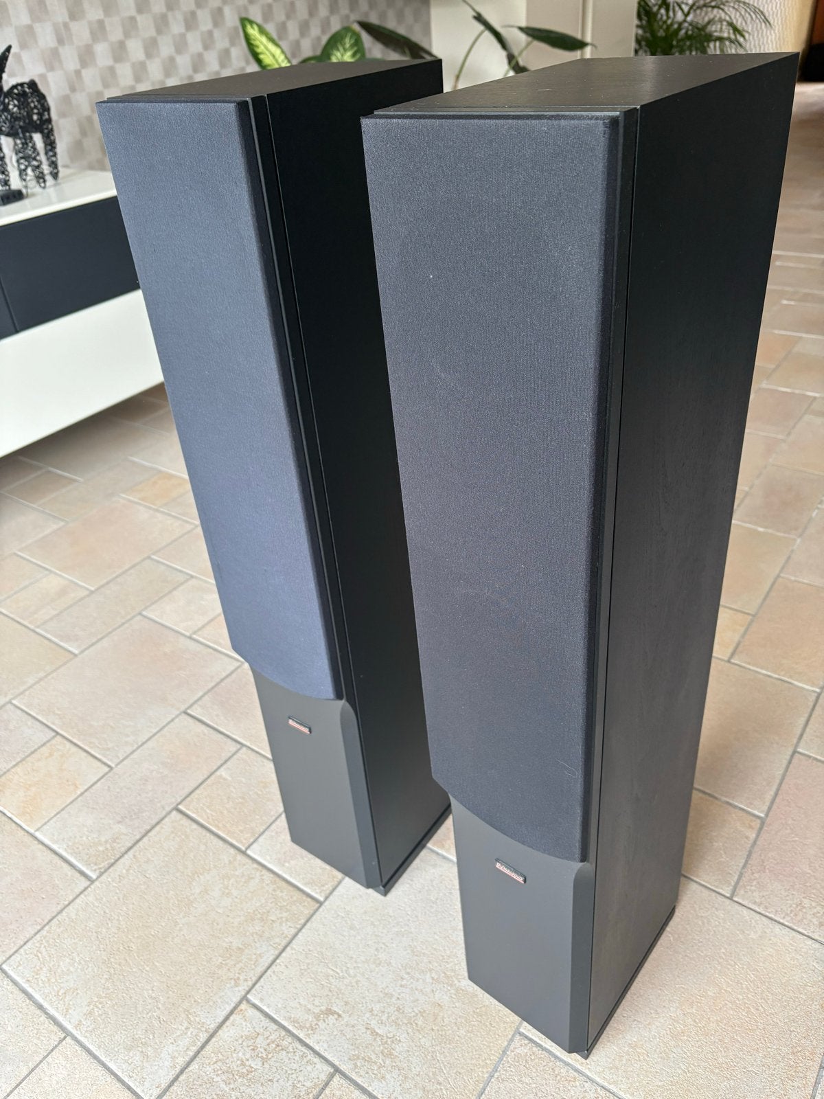 Dynaudio Audience 122 Vloerstaande Luidsprekers, Gebruikt, 120 watt of meer, Front, Rear of Stereo speakers, Ophalen