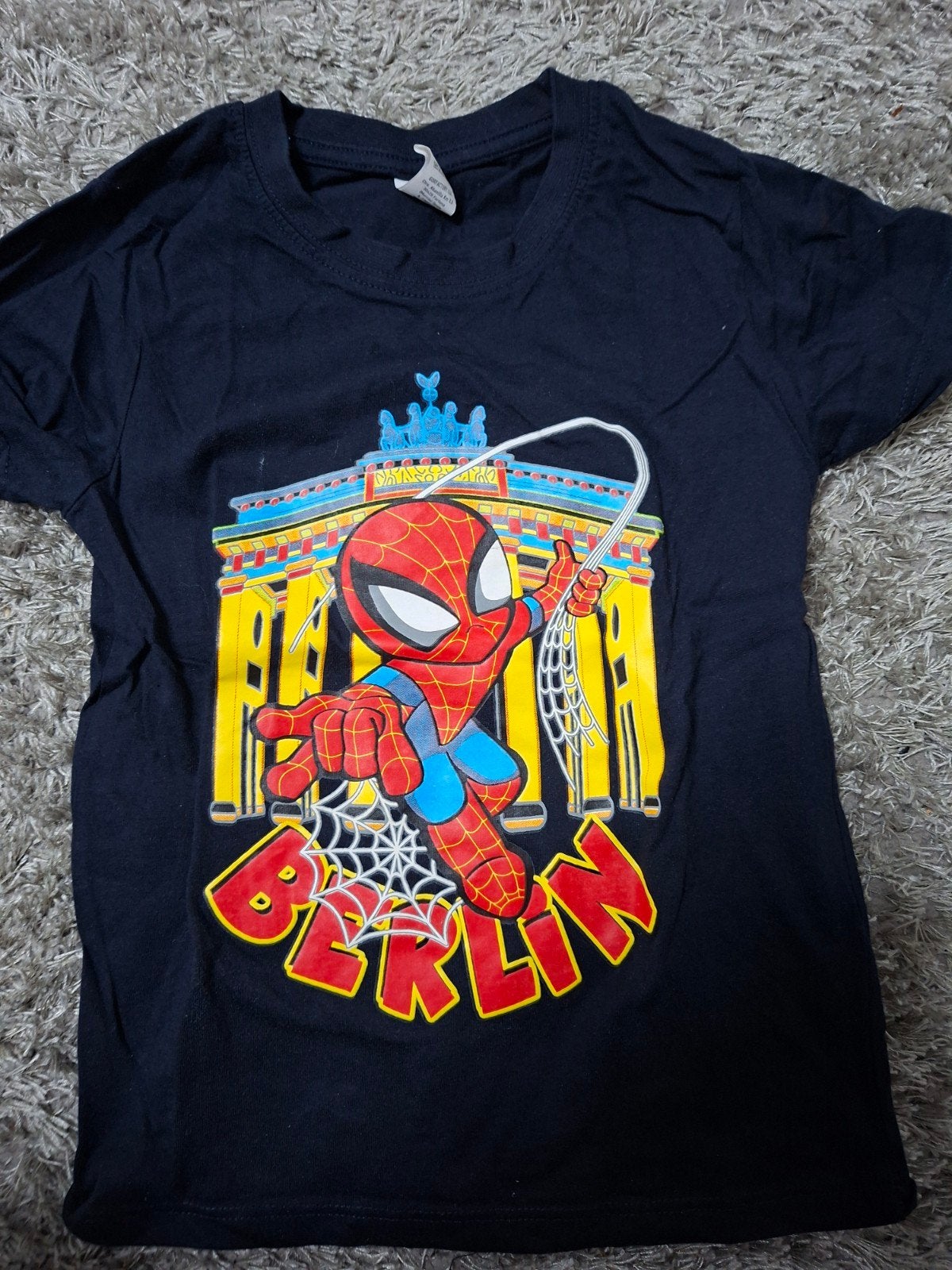 Nieuw spiderman t-shirt, maat 110, Verzenden, Nieuw, Jongen, Shirt of Longsleeve