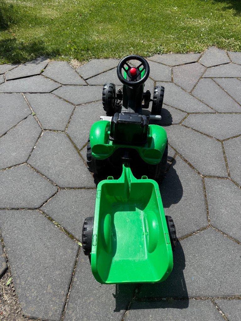 Tractor - speelgoed, looptractor, Ophalen, Zo goed als nieuw, Trapvoertuig