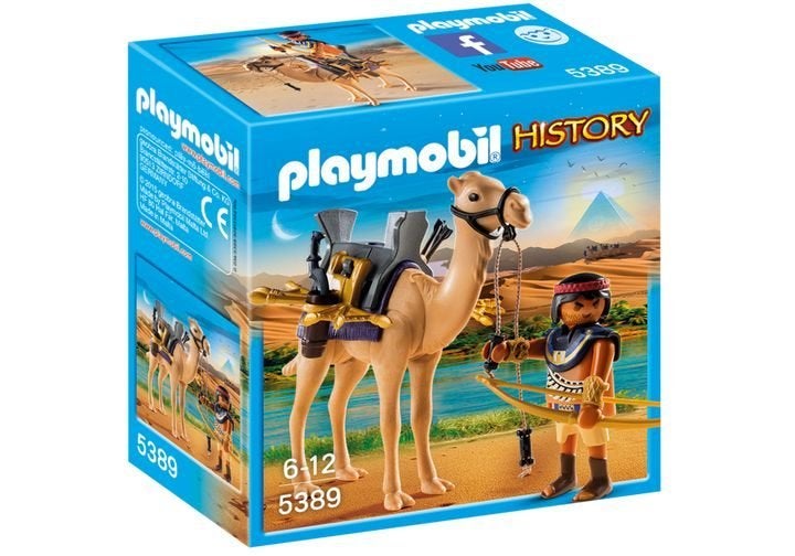 5389 de Egyptische krijger met kameel, Kinderen en Baby's, Speelgoed | Playmobil, Complete set, Nieuw, Historisch, Ophalen of Verzenden