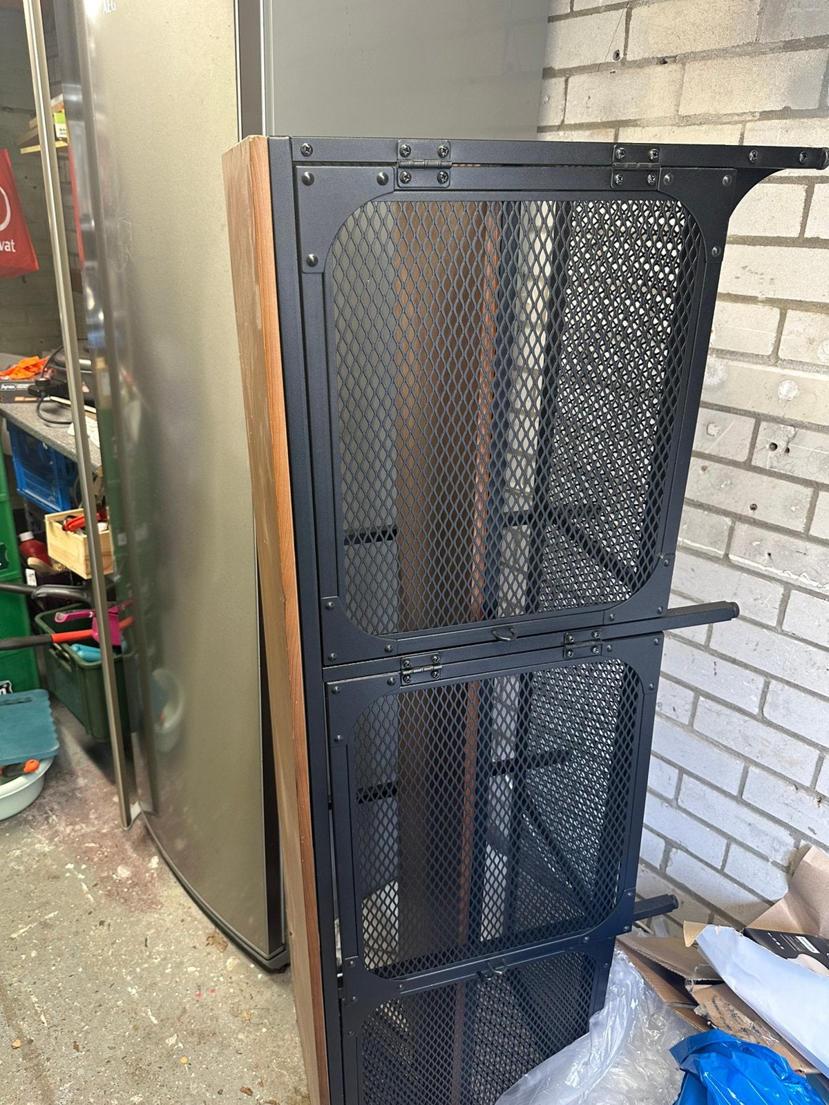 IKEA TV-kast FJÄLLBO, Ophalen, Gebruikt, 25 tot 50 cm, Minder dan 100 cm
