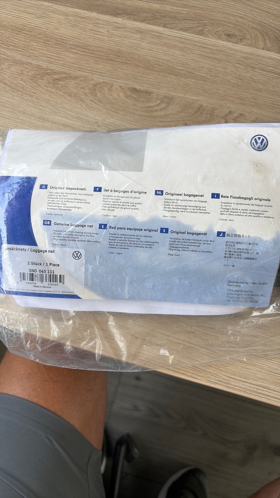 Bagagenet VW zwart nieuw, Ophalen of Verzenden, Zo goed als nieuw
