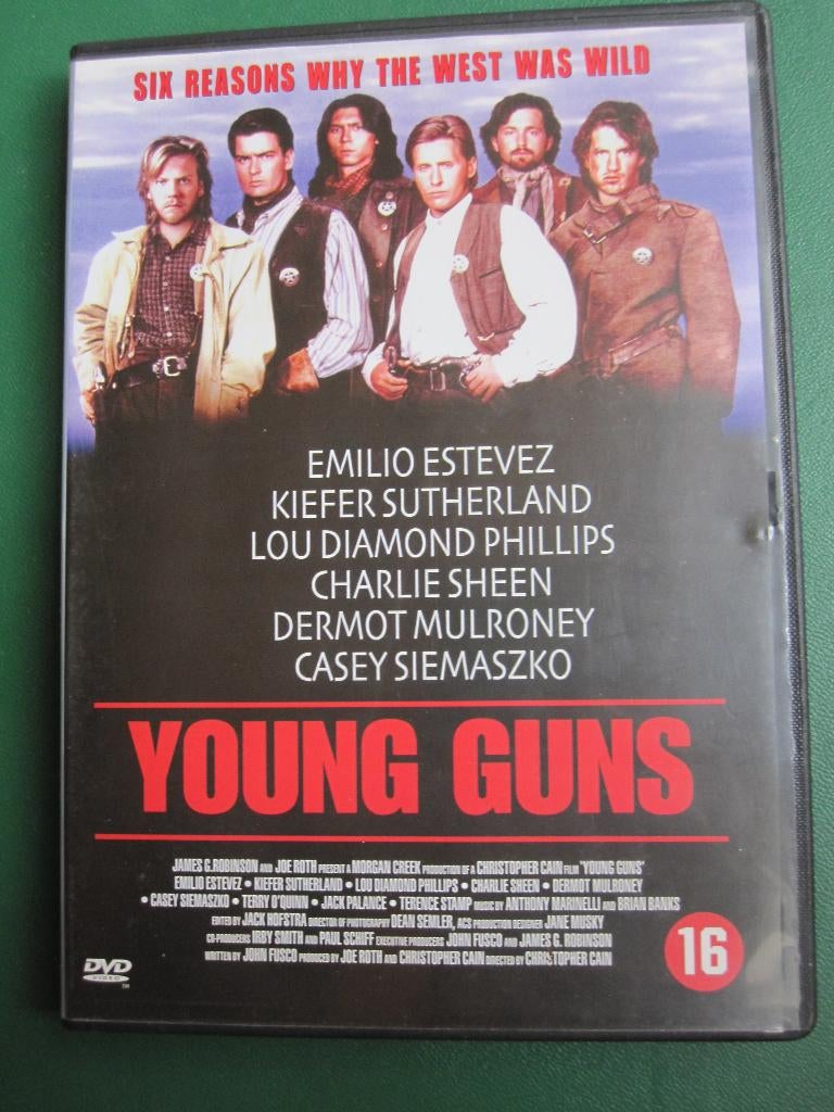Young Guns (1988), Vanaf 16 jaar, Ophalen of Verzenden, Zo goed als nieuw