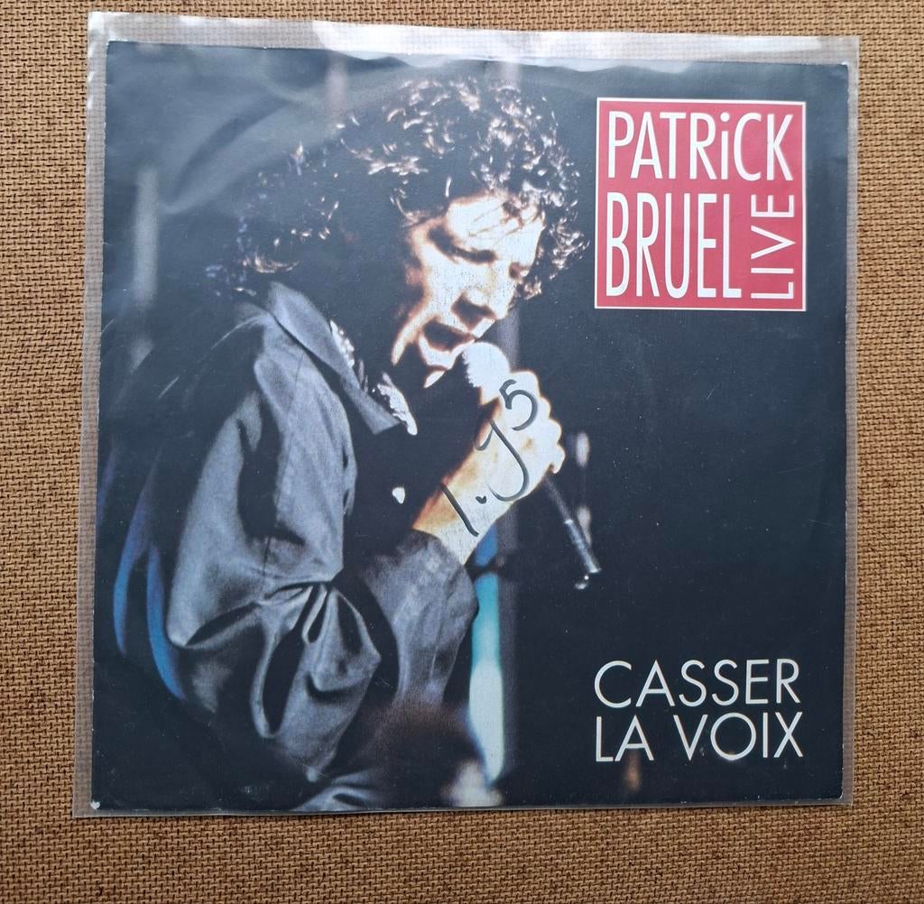 Bruel, Patrick- Casser la voix - Single is TOP, Cd's en Dvd's, Vinyl Singles, Gebruikt, 7 inch, Single, Ophalen of Verzenden