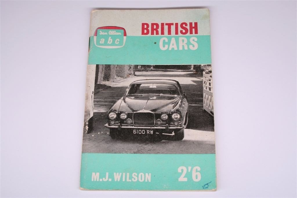 ABC British Cars [1962] — Ian Allan ABC Serie, Ophalen of Verzenden, Gelezen, Overige merken