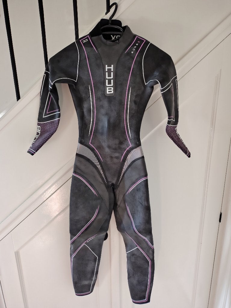 Huub Aura 2 3:3 Wetsuit Zwempak Triathlon XS Dames Jeugd, Wetsuit, HUUB, HUUB, HUUB
