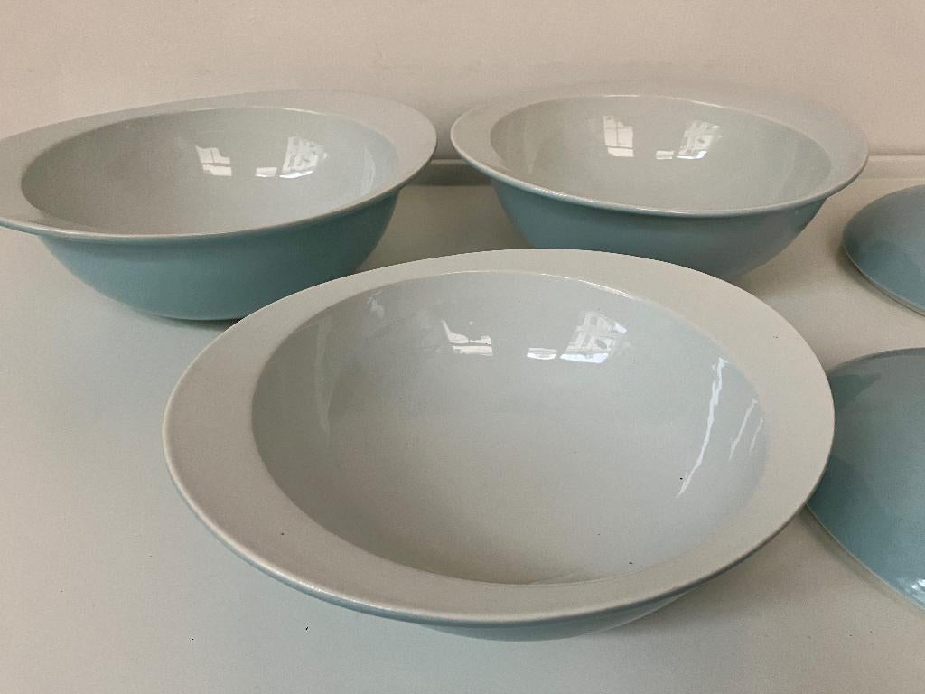 FRIS Edam Prinsessenblauw Symfonie servies Kommen Deksel, Huis en Inrichting, Keuken | Servies, Gebruikt, Ophalen of Verzenden