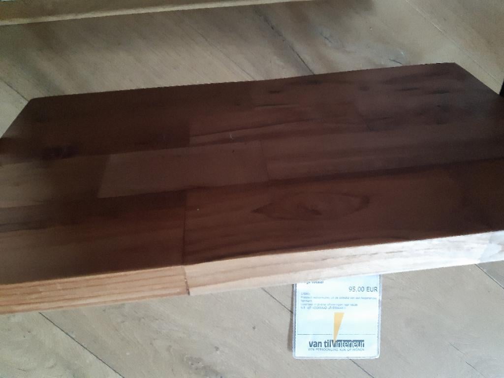 Wandmeubel plank ., Ophalen, Teakhout, Zo goed als nieuw, Minder dan 150 cm