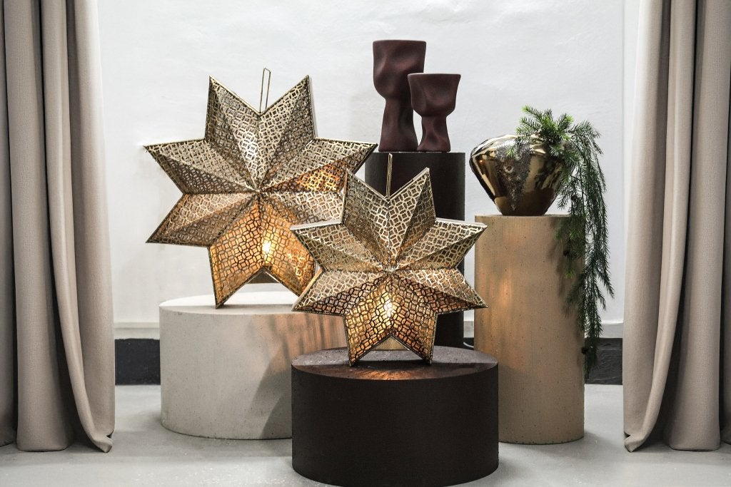 Eyecatcher grote metalen KERSTSTER XXL met LED 76 cm, Pietseweg 13A Oud Gastel, Info@ptmd.nl, Nieuw, Ophalen of Verzenden
