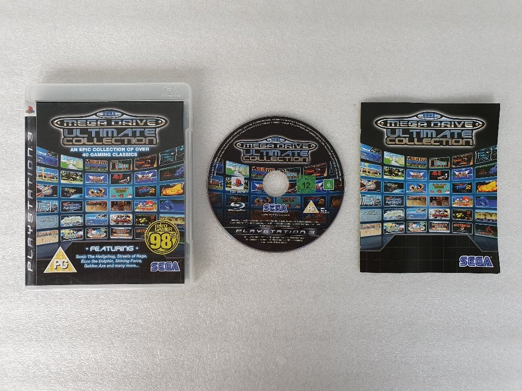 PS3: Sega Mega Drive - Ultimate Collection, Avontuur en Actie, Gebruikt, 2 spelers, Ophalen of Verzenden