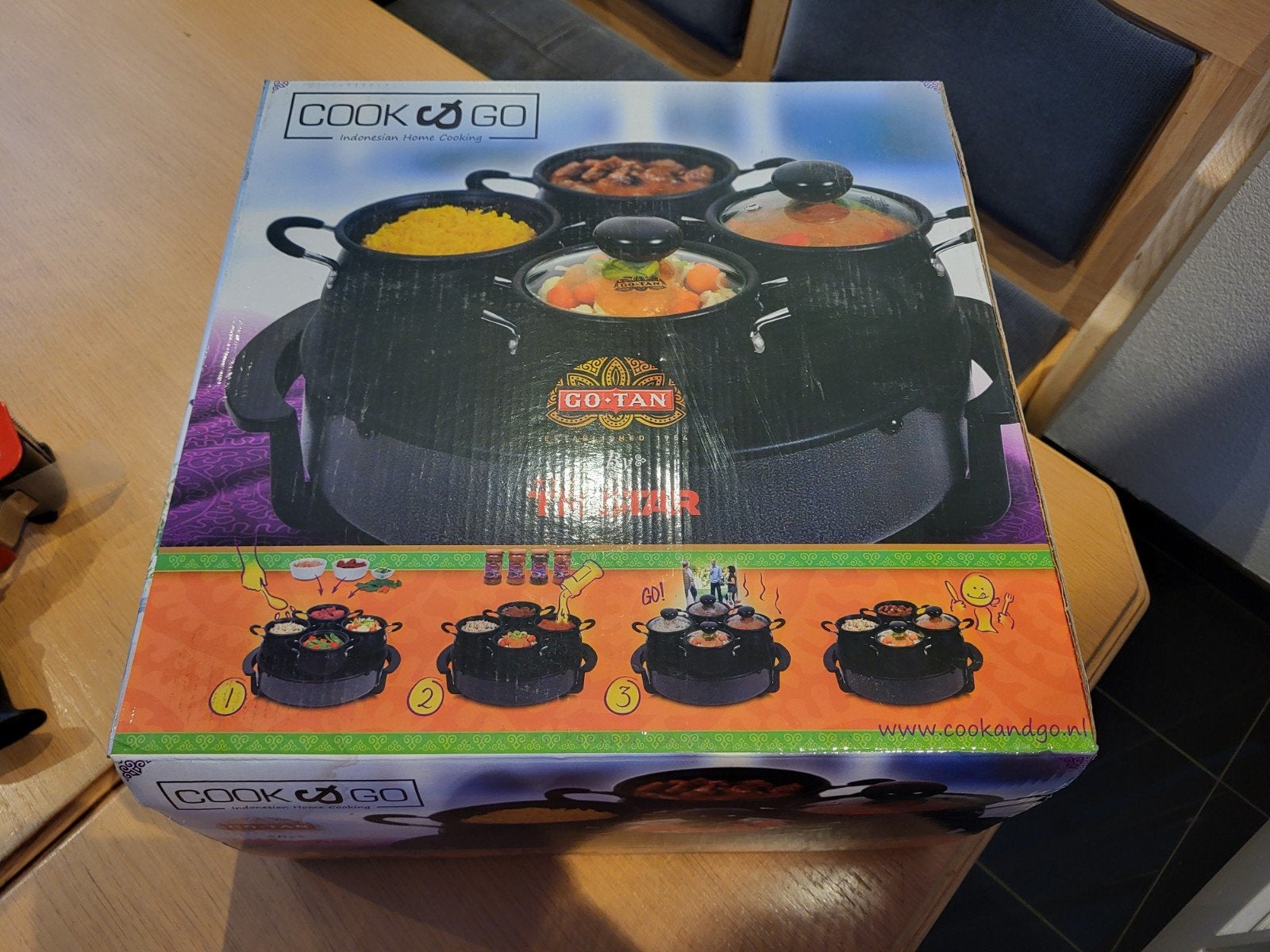 Cook & Go by Tristar - Indonesisch Home Cooking Set, Huis en Inrichting, Keuken | Potten en Pannen, Ophalen of Verzenden, Nieuw