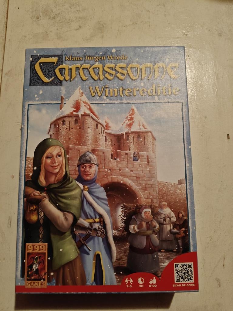 Carcassonne Wintereditie + Die Kornkreise, Hobby en Vrije tijd, Gezelschapsspellen | Bordspellen, Ophalen of Verzenden