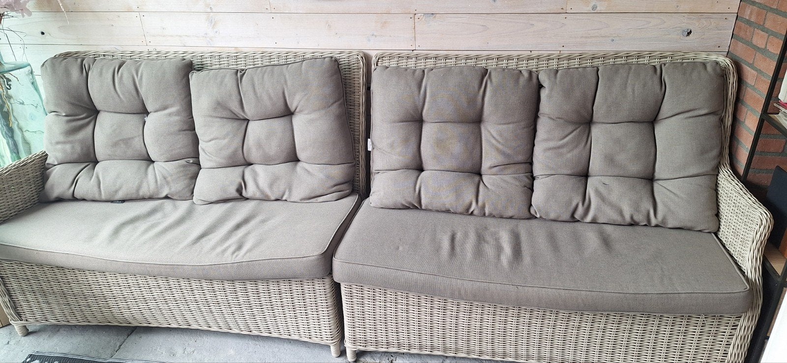 gratis lounge bank, Ophalen, Gebruikt, Bank