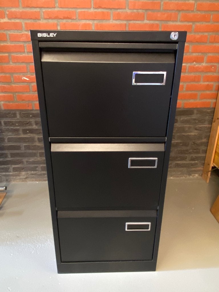 Archiefkast Bisley, Ophalen, Minder dan 50 cm, Klassiek kantoor, 100 tot 150 cm