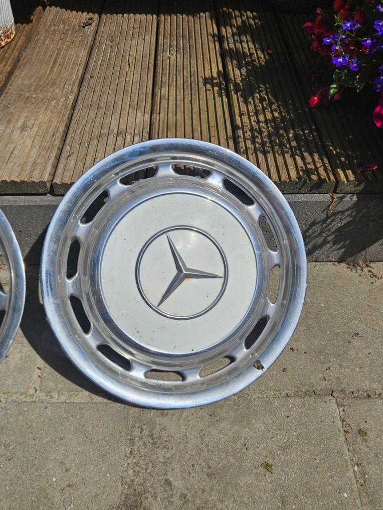 Mercedes-Benz wieldoppen, Ophalen of Verzenden, Gebruikt