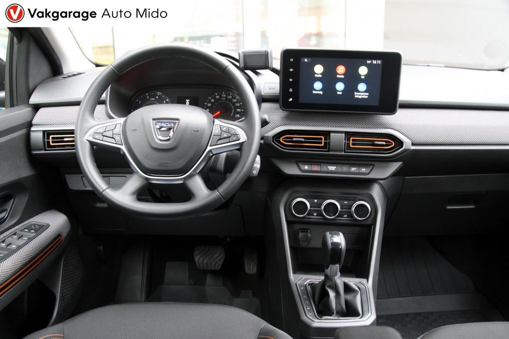 Dacia SANDERO Stepway 1.0 TCe Automaat Comfort (bj 2021), Auto's, 12 maanden, Origineel Nederlands, 91 pk, 19 km/l